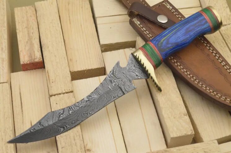 Handforged Damascus knife