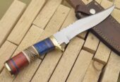 Custom made D2 bowie knife