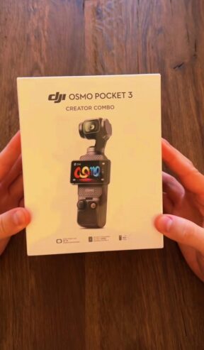 DJI Osmo Pocket 3, Vlogging Camera (New)