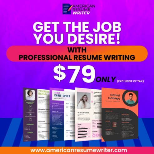 Get Professional Resume in just $79