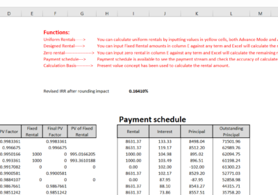Lease-Rental-Calculation