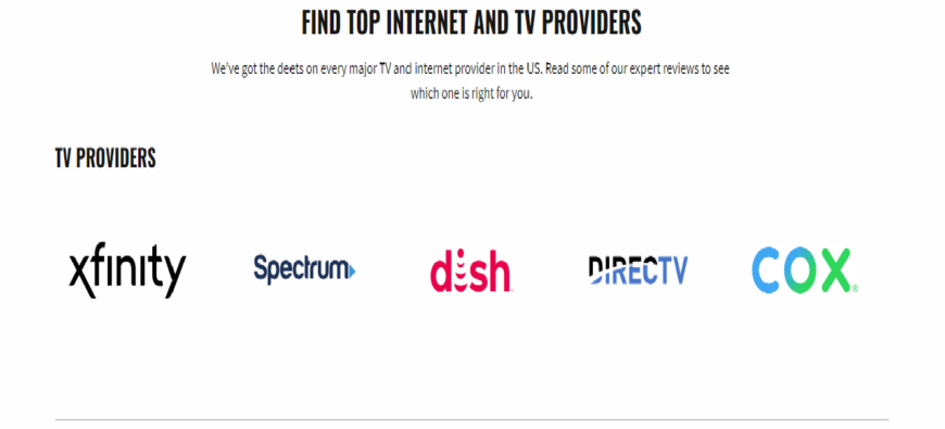 Cable TV & WIFI Internet Services