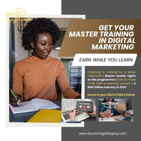 MASTER TRAINING in Digital Marketing (while you earn)