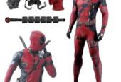 “Ultimate Kids’ Deadpool Cosplay Costume: Complete Bodysuit with Accessories & Mask for Epic Dress-Up Fun!”