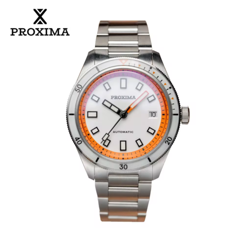 “Proxima PX1703 Luxury Diver Watch: Sleek, Waterproof, and Built for the Modern Man 🌊🕒”