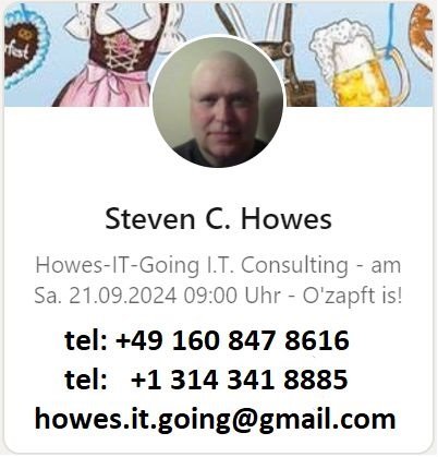 Howes-IT-Going Steven C Howes I.T. Consulting