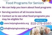 Food programs for seniors 65 and older