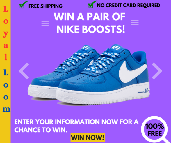 Win a pair of Nike boosts!