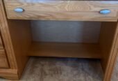 Desk with /Bookcase and chair in very good condition for sale $200