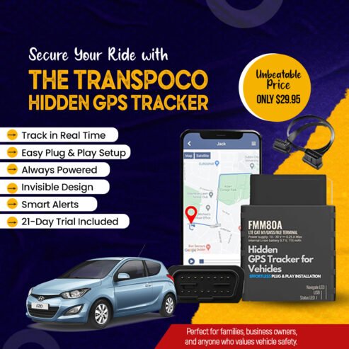 FMM80A GPS Car Tracker – Available on Amazon