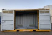 Customized 20ft high cube shipping container with access doors