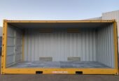 Customized 20ft high cube shipping container with access doors