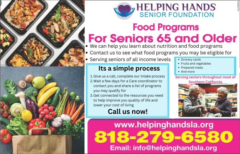 Helping Hands Senior Foundation – Food Programs for Seniors