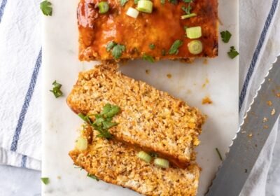 Air-Fryer-Buffalo-Chicken-Meatloaf